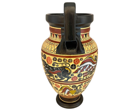 Ancient Greek Pottery volute Krater 29cm,Corinthian art