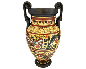 Ancient Greek Pottery volute Krater 29cm,Corinthian art