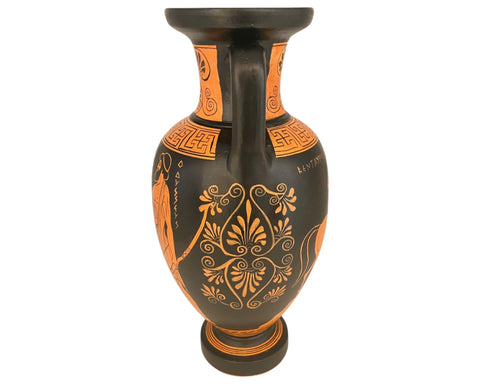 Ancient Greek Vase 31cm,Red figure Amphora,Athena and odysseus,Centaur
