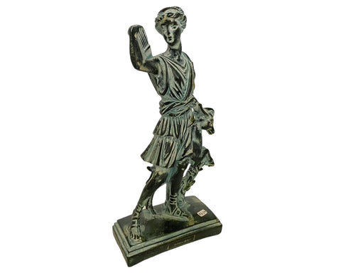 Artemis Statue, the Goddess of Hunting,Greek Plaster Sculpture 25cm