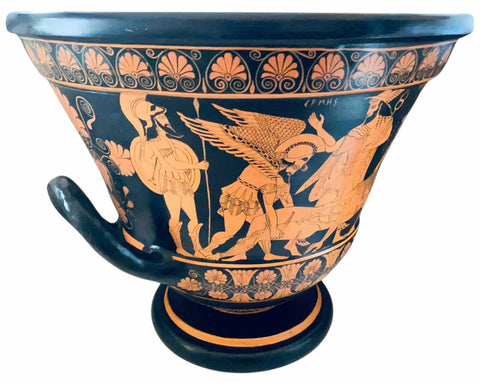 Euphronios Krater 45cm,Museum replicas,Red figure Pottery