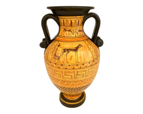 Geometric Amphora 26cm,Ancient Greek Pottery Vase