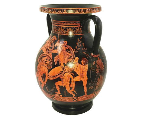 Gigantomachy,Red figure Pottery Pelike 31cm,Museum Replicas