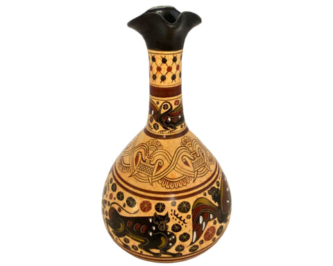 Greek Lagynos 26cm,Corinthian art,Ancient Greek Pottery - ifigeneiaceramics
