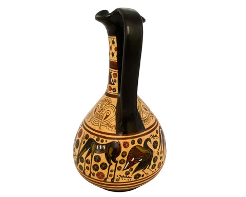 Greek Lagynos 26cm,Corinthian art,Ancient Greek Pottery - ifigeneiaceramics