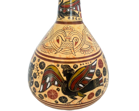 Greek Lagynos 26cm,Corinthian art,Ancient Greek Pottery - ifigeneiaceramics
