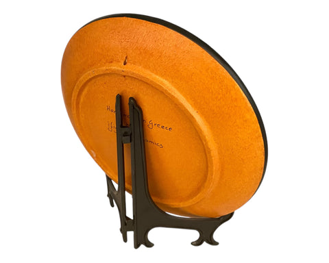 Theseus and the minotaur,Red Figure Pottery,Greek Ceramic Plate 24cm