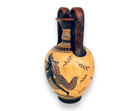 Perseus kill dragon,Hercules,Ancient Greek Amphora 24cm