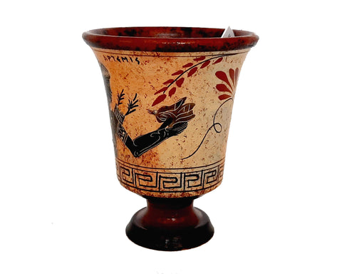 Pythagorean cup,Greedy cup 11cm,Multicolored,Showing Goddess Artemis
