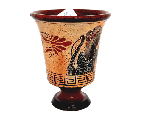 Pythagorean cup,Greedy cup 11cm,Multicolored,Showing Goddess Artemis