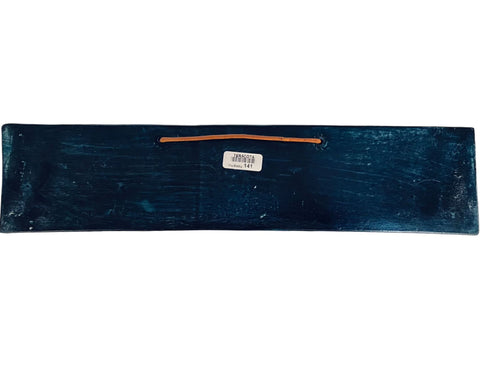 9 Muses from Ancient Greek religion and Mythology,Relief terracotta Slab 30x7cm,Blue Patina