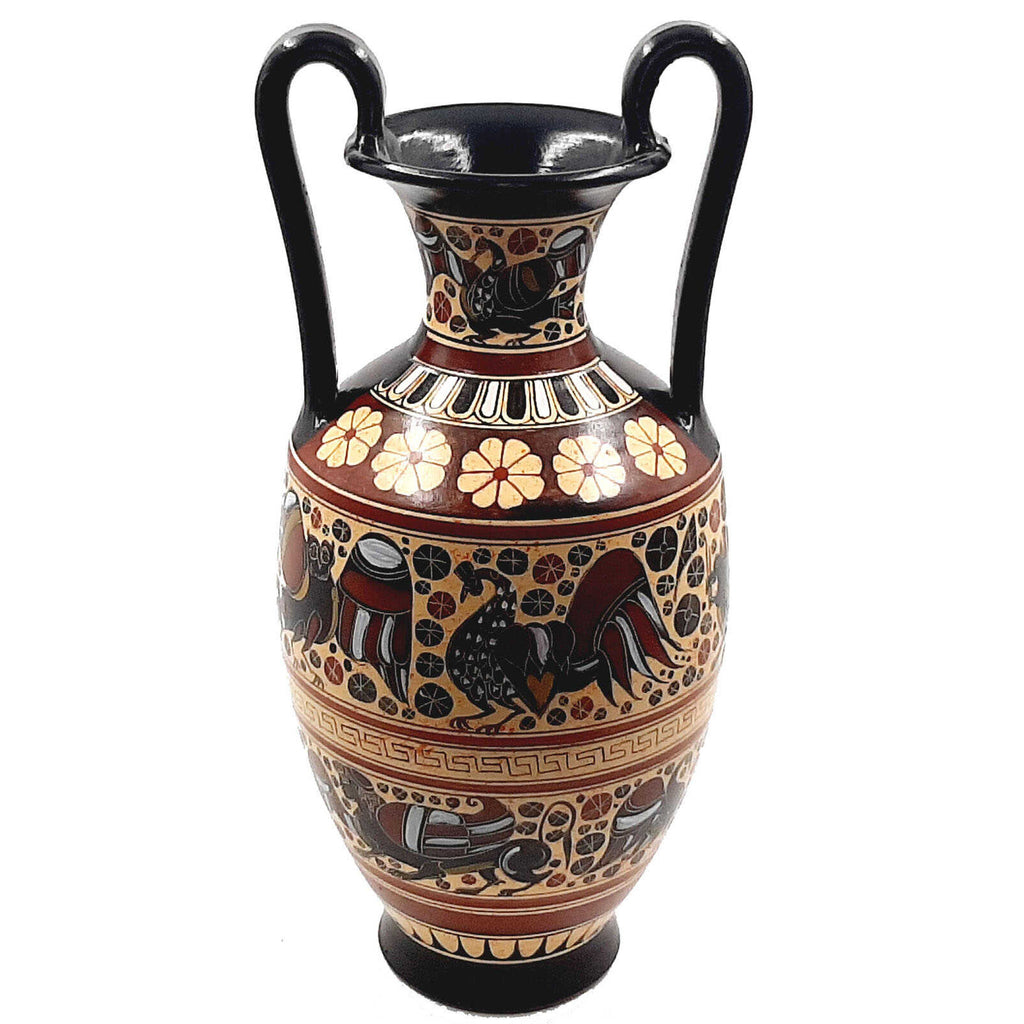 Ancient Greek Art 35cm,Corinthian Pottery Vase - ifigeneiaceramics