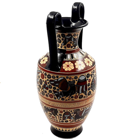 Ancient Greek Art 35cm,Corinthian Pottery Vase - ifigeneiaceramics