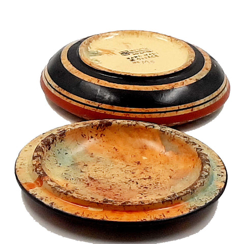 Pyxis 12,5cm diameter,Shows Goddess Aphrodite,Ancient Greek Pottery - ifigeneiaceramics