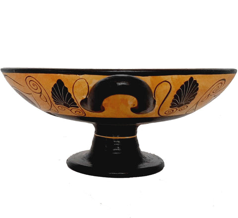 Black figure Potlix 20cm,Owl in the middle Eye Kylix