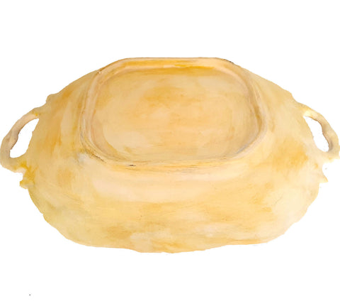 Decorative Tray (28,5x21,5)cm showing The abduction of Persephone - ifigeneiaceramics