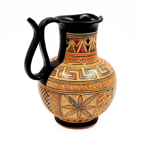 Geometric Oinochoe 16cm,Ancient  Greek Art Pottery - ifigeneiaceramics