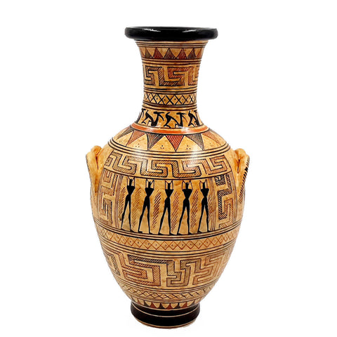 Geometric funeral Amphora 21cm,Dipylon Cemetery - ifigeneiaceramics