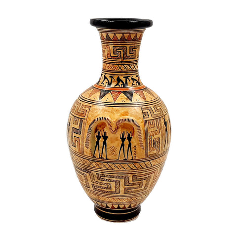 Geometric funeral Amphora 21cm,Dipylon Cemetery - ifigeneiaceramics