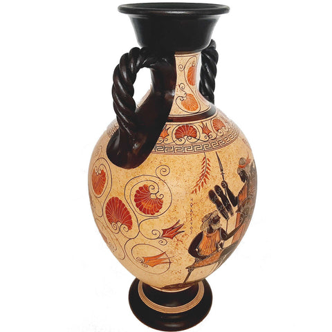 Goddess Aphrodite with Ares,Hephaestus with thetis,Greek Pottery Vase Amphora 46cm