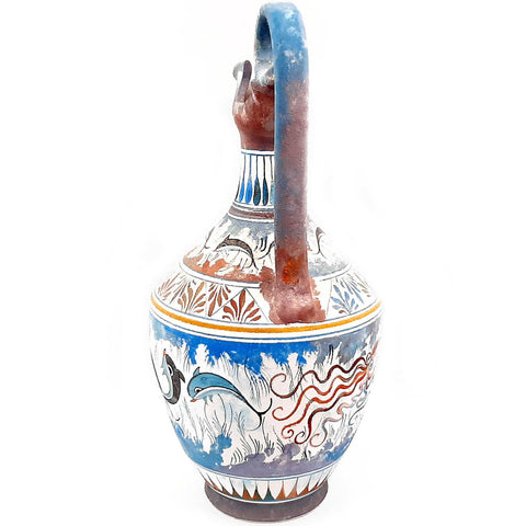 Greek Cretan Jar,Oinochoe 38cm,Minoan Art Pottery - ifigeneiaceramics