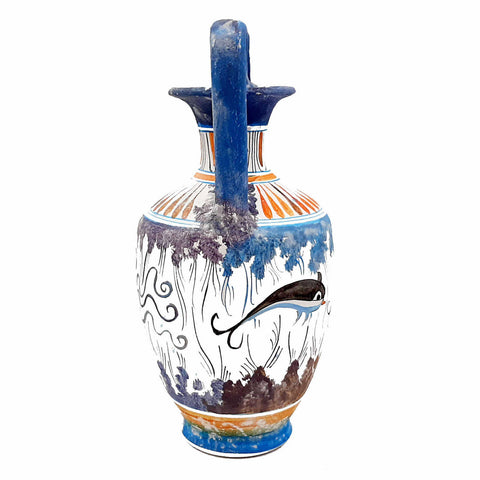 Greek Cretan Vase 25cm,Minoan Art Pottery - ifigeneiaceramics