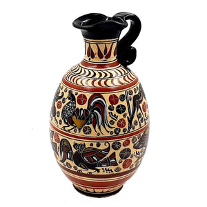 Greek Oinochoe 22cm,Corinthian art,Ancient Greek Pottery - ifigeneiaceramics