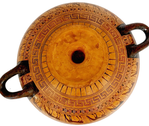 Greek Pottery Kylix 26cm diameter,Geometric Art