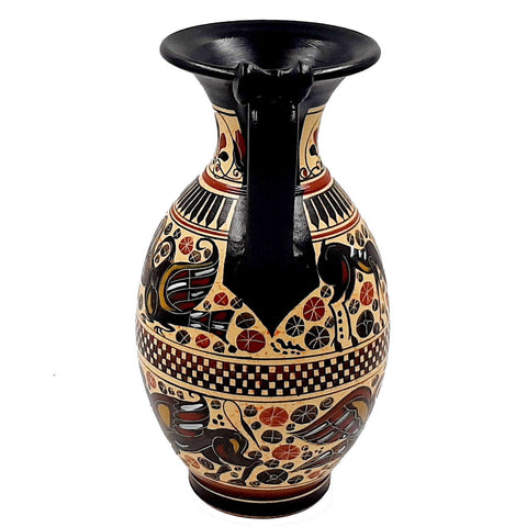 Greek Vase Oinochoe 26cm,Corinthian art,Ancient Greek Pottery - ifigeneiaceramics
