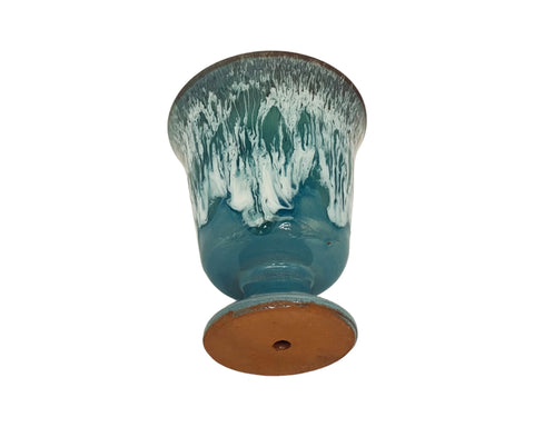 Pythagorean Greedy Cups 11cm, set of 2 conteporary designs blue shades