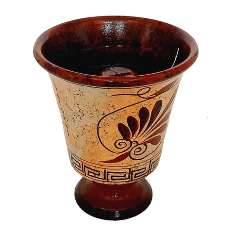 Pythagorean cup,Greedy Cup 11cm,Shows Pythagoras - ifigeneiaceramics