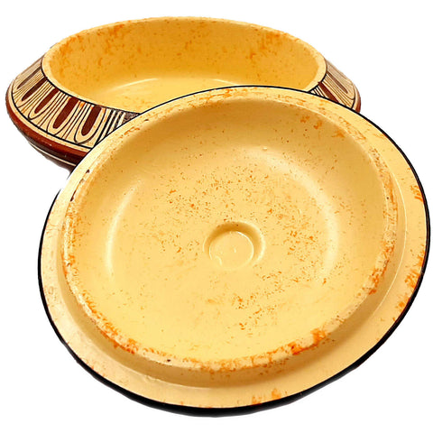 Pyxis 14cm ,Corinthian art,Greek Pottery - ifigeneiaceramics