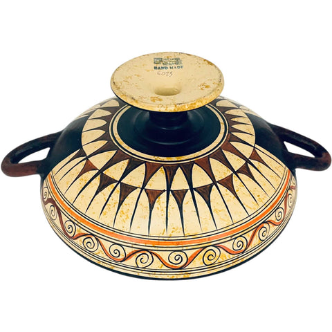 Ancient Greek Pottery, Kylix 26cm ,God Zeus as swan seduces Leda