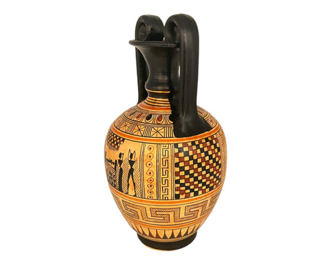 Geometric Vase 24cm,Ancient Greek Pottery Amphora