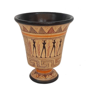 Geometric Art Pottery,Pythagorean Cup 11cm ,Owl