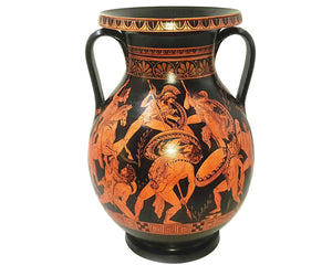 Gigantomachy,Red figure Pottery Pelike 31cm,Museum Replicas
