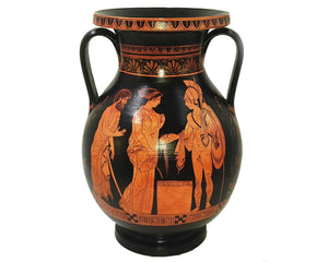 Gigantomachy,Red figure Pottery Pelike 31cm,Museum Replicas
