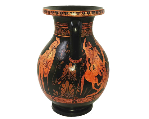 Gigantomachy,Red figure Pottery Pelike 31cm,Museum Replicas
