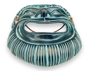 Greek Theater Comedy Mask ,Relief terracotta, wall Decor 24x20cm