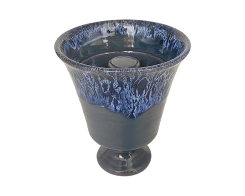 Pythagorean Greedy Cups 11cm, set of 2 conteporary designs blue shades