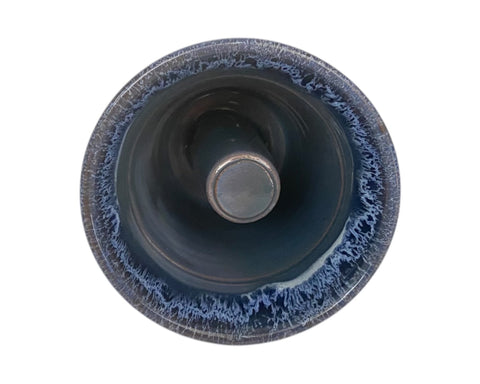 Pythagoreische gierige Becher, 11 cm, 2er-Set, zeitgenössische Designs, Blautöne