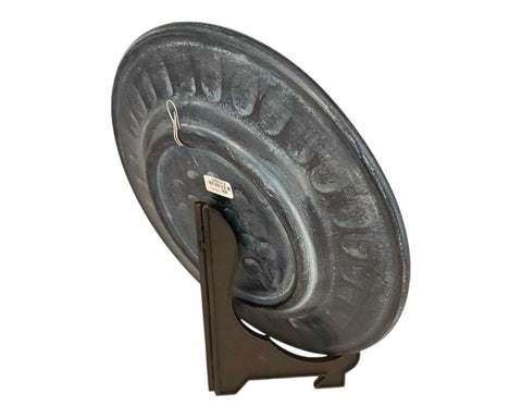 Relief terracotta plate 25cm,Blue Patina,reprasanting Ancient Greek Olypmian Gods