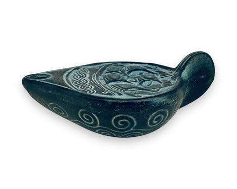 Set of 2 Releif terracotta lamps  11-13cm,Ancient Greek pottery