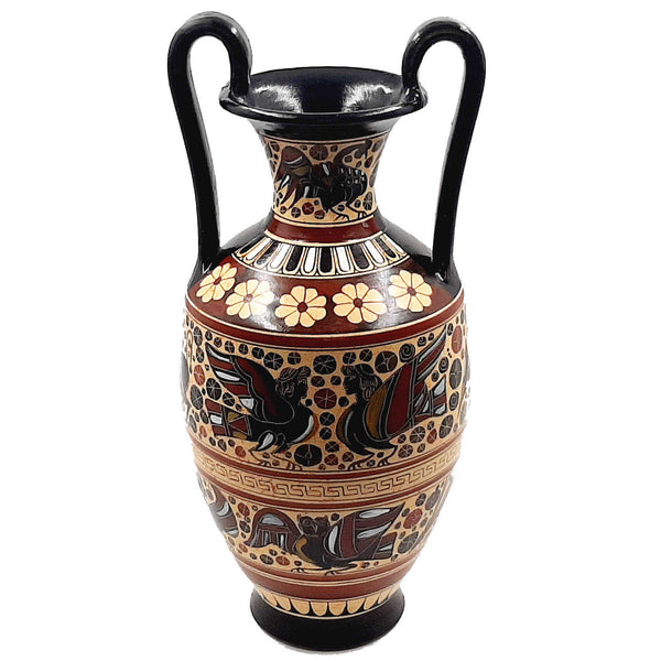 Ancient Greek Art 35cm,Corinthian Pottery Vase - ifigeneiaceramics