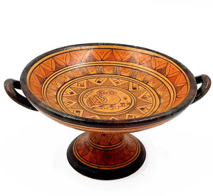 Geometric Kylix 13cm diameter,Ancient Greek Pottery - ifigeneiaceramics