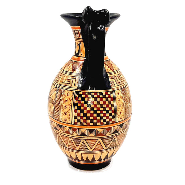 Geometric Oinochoe 22cm,Greek Pottery Vase - ifigeneiaceramics