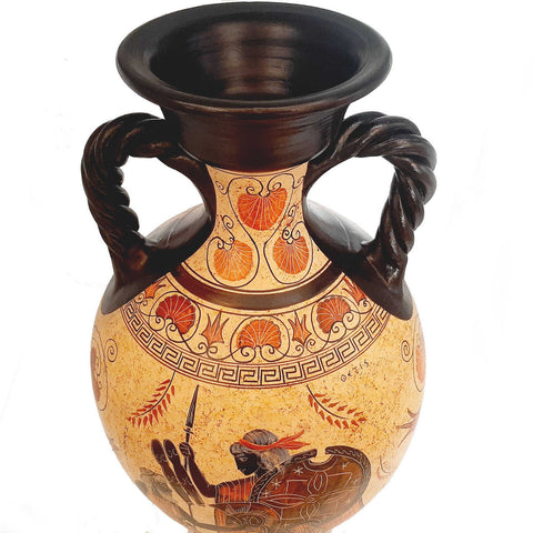 Goddess Aphrodite with Ares,Hephaestus with thetis,Greek Pottery Vase Amphora 46cm