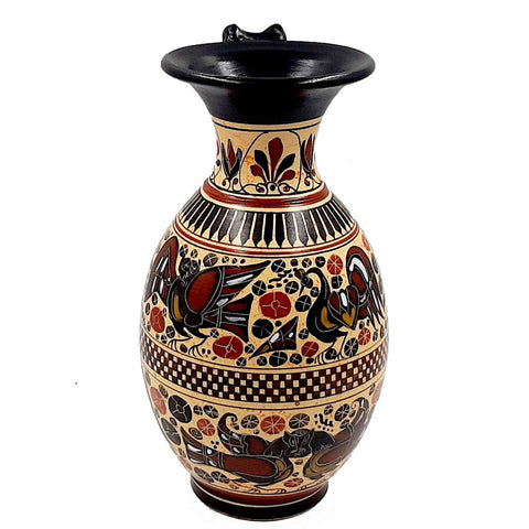 Greek Vase Oinochoe 26cm,Corinthian art,Ancient Greek Pottery - ifigeneiaceramics