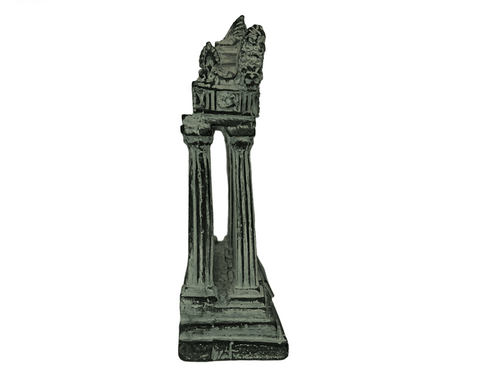 Parthenon Facade Statue ,8 Columns Doric order,Plaster Replica Scuplture 14cm