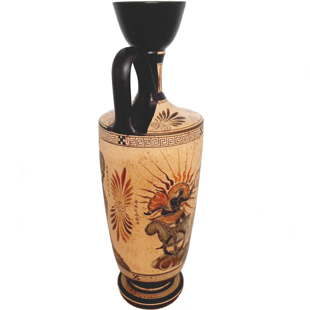 Ancient Greek Lekythos 50cm – God Apollo with Aphrodite,Greek Pottery ...